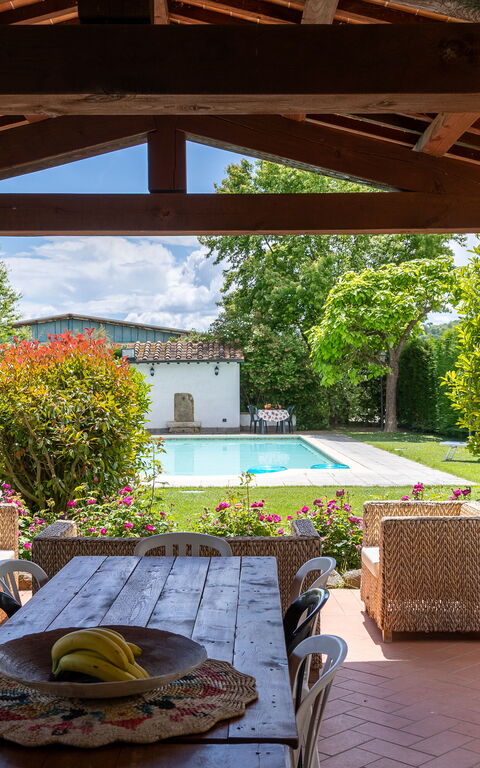 Casale Tiziano: Balcony / Terrace / Patio, Garden, Pool