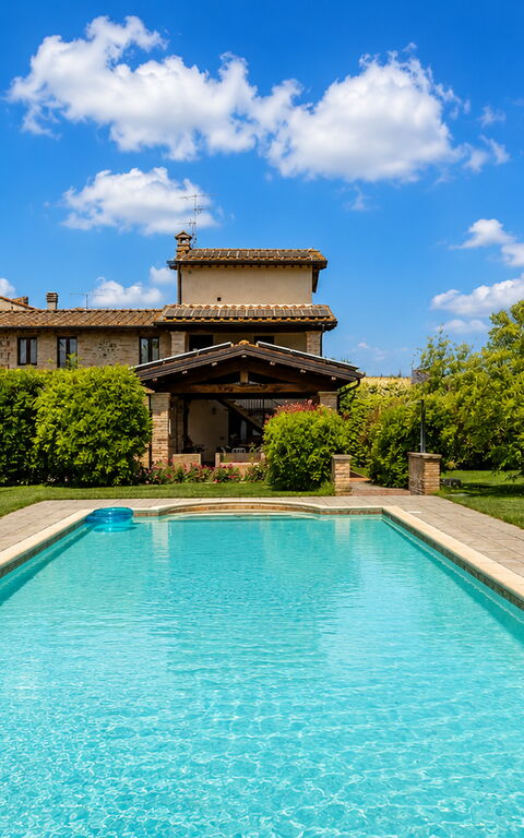 Casale Tiziano: Building Exterior, Garden, Outdoor, Pool