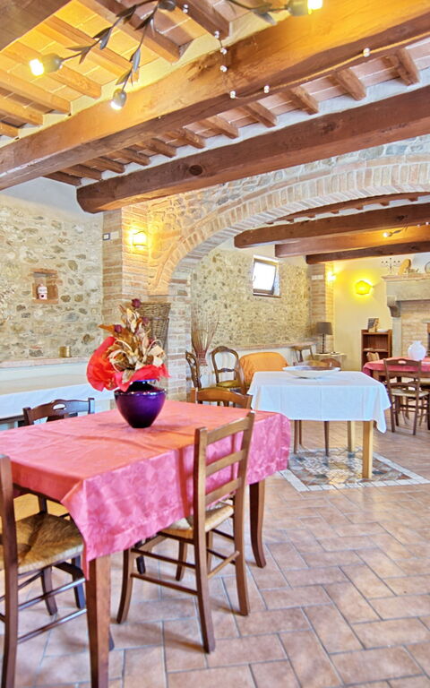 Casale Tiziano: Dining Room, Living Room