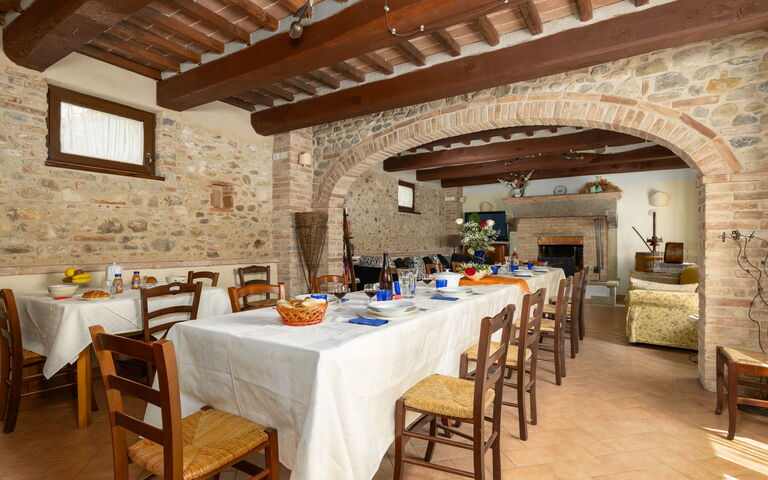 Casale Tiziano: Dining Room