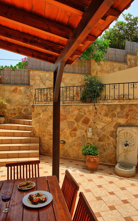 Villa Sevi Grande: Balcony / Terrace / Patio, Outdoor