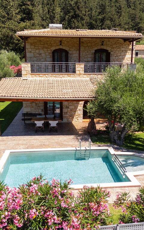Villa Vrisses: Building Exterior, Garden, Outdoor, Pool