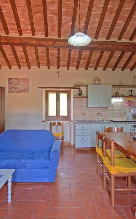 Borgo Veronica: Dining Room, Kitchen, Living Room