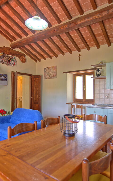 Borgo Veronica: Dining Room, Kitchen, Living Room