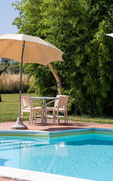 Villa Assisi: Building Exterior, Garden, Outdoor, Pool