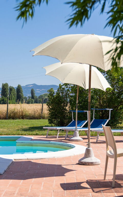 Villa Assisi: Building Exterior, Garden, Outdoor, Pool