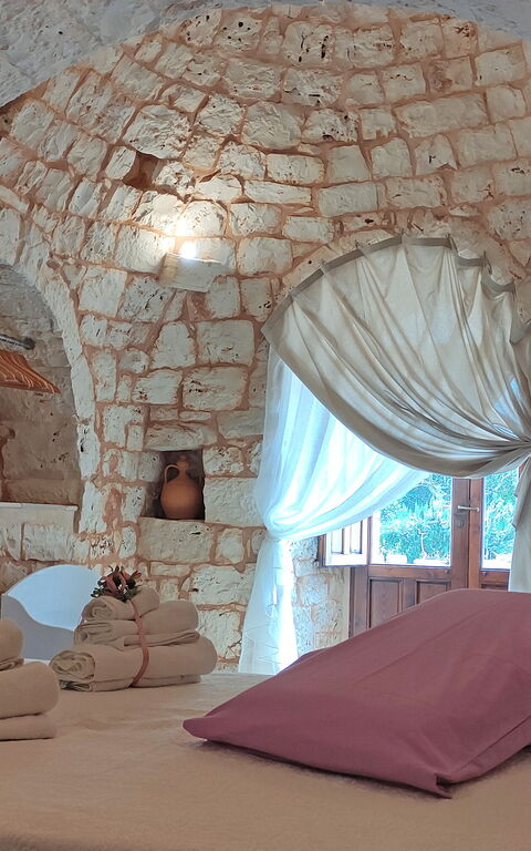Trullo Santo Stefano: Bedroom