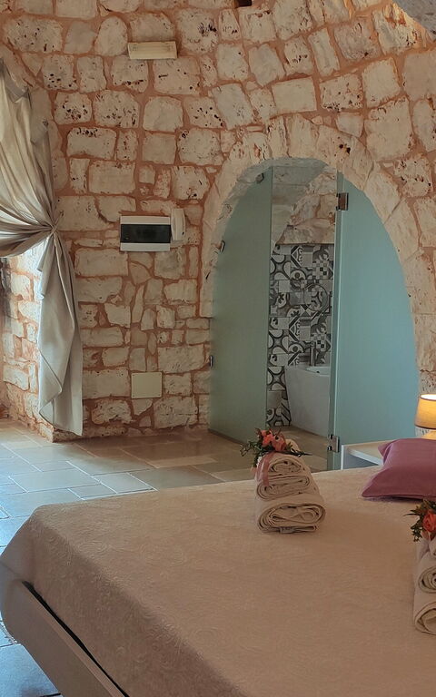 Trullo Santo Stefano: Bedroom