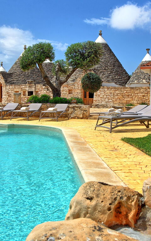 Trullo Santo Stefano: Garden, Outdoor, Pool