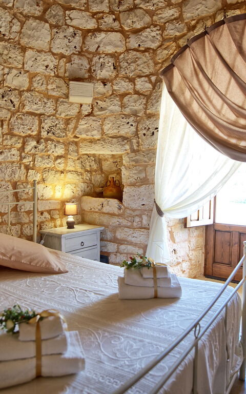 Trullo Santo Stefano: Bedroom