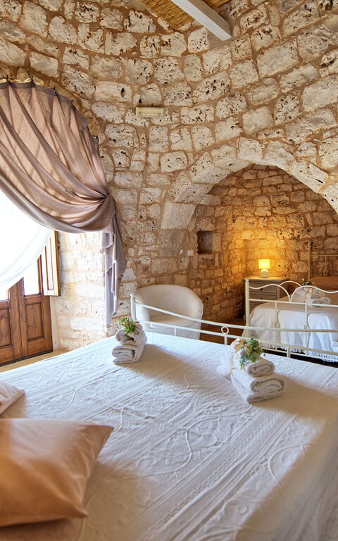 Trullo Santo Stefano: Bedroom