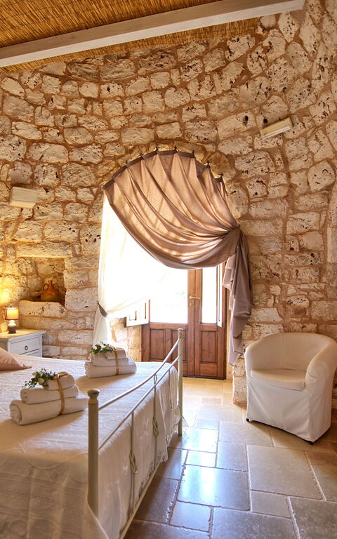 Trullo Santo Stefano: Bedroom