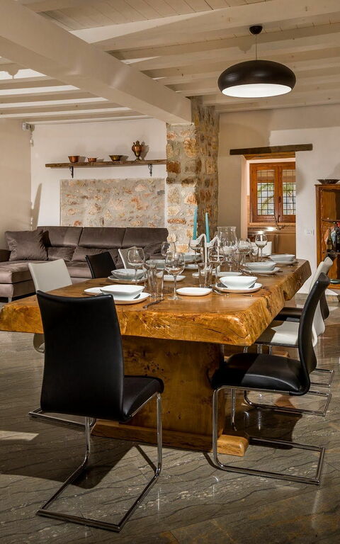 Villa Le Muse: Dining Room, Living Room