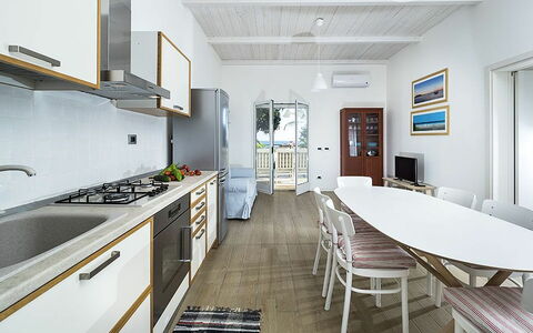 Accommodation Morgana: Dining Room, Kitchen