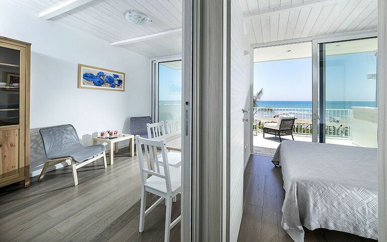 Accommodation Marina: Bedroom, Dining Room, Living Room