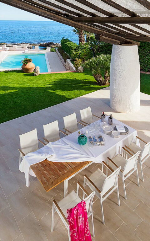 Blu Moon: Balcony / Terrace / Patio, Garden, Outdoor, Pool, Scenic View