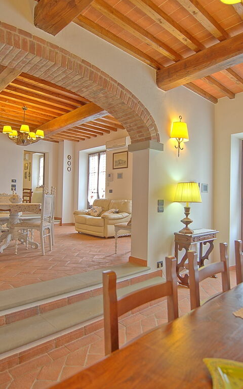 Villa Farneta: Living Room
