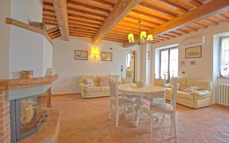 Villa Farneta: Living Room
