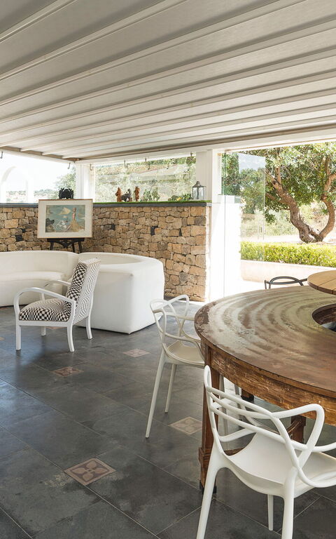 Villa Luna: Living Room