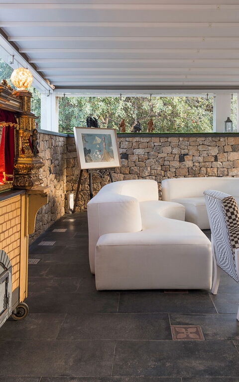 Villa Luna: Living Room