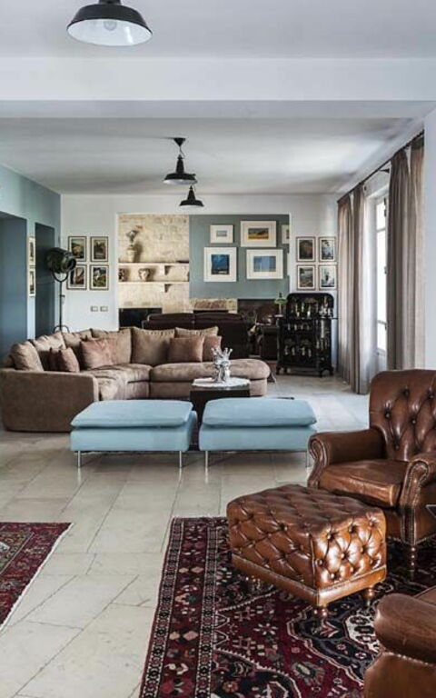 Villa Casi o Cantu: Living Room