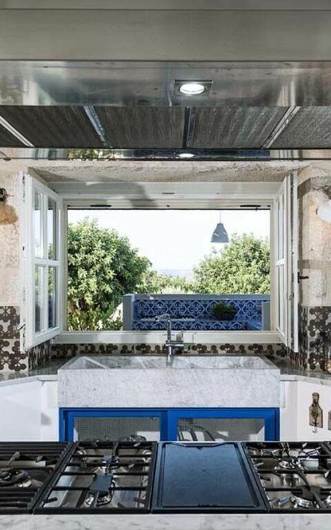 Villa Casi o Cantu: Kitchen