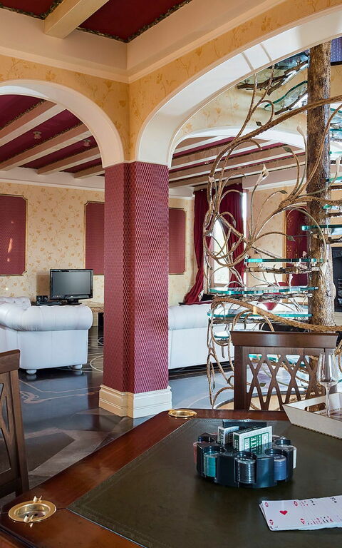 Villa Drago Spa: Dining Room, Living Room