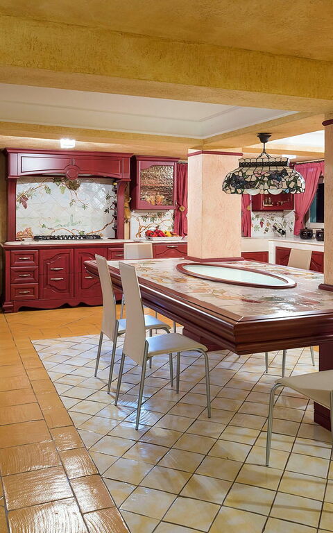 Villa Drago Spa: Dining Room, Kitchen