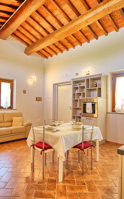 Casa Violina: Dining Room, Kitchen, Living Room