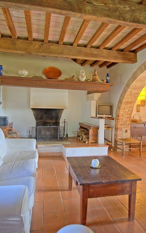 Villa Gualchiere: Living Room