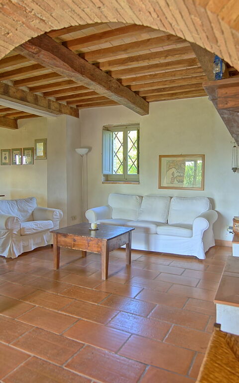Villa Gualchiere: Living Room