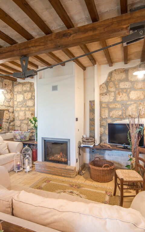 Villa Civita-Old: Living Room