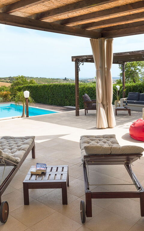 Villa Mara: Balcony / Terrace / Patio, Outdoor, Pool