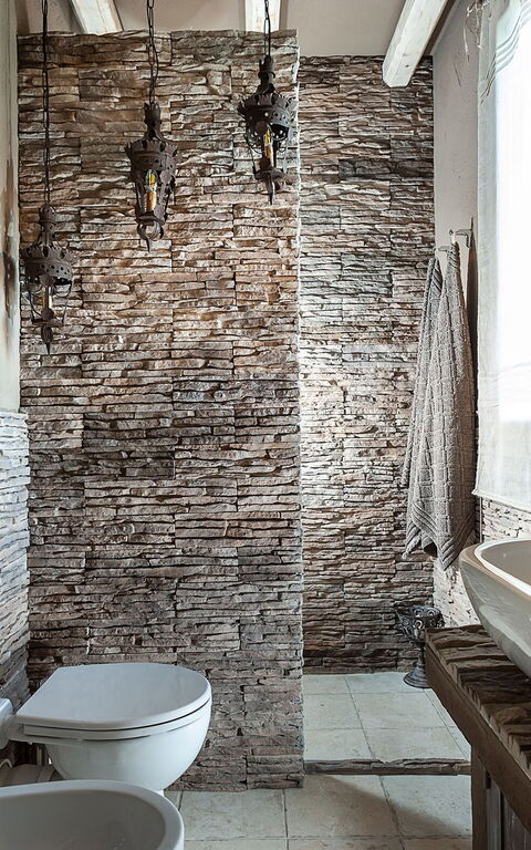 Villa Pigna Bianca: Bathroom