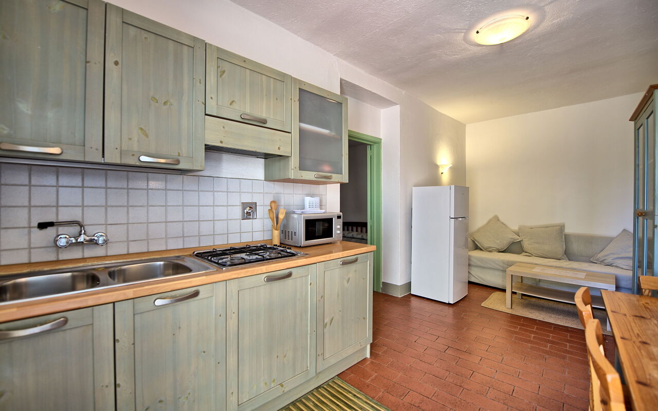 Accommodation Contadino: Dining Room, Kitchen