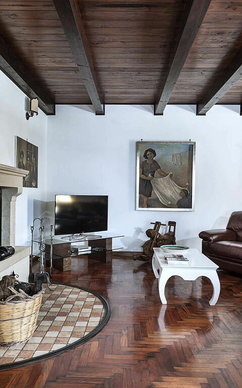 Villa Carolina: Living Room