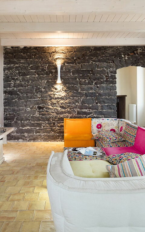 Villa Torre Etnea: Living Room
