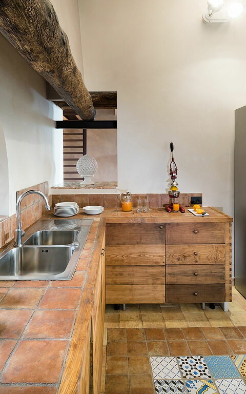 Villa Torre Etnea: Kitchen