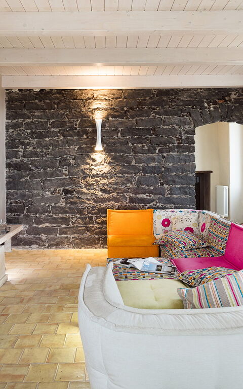 Villa Torre Etnea: Living Room