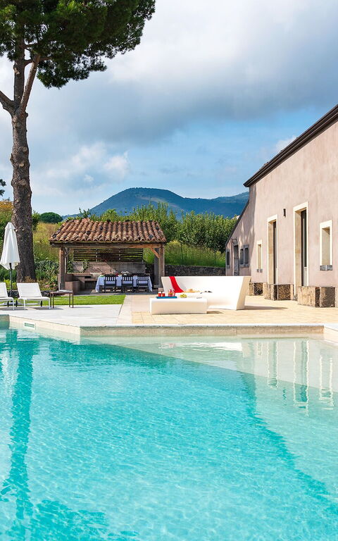 Villa Torre Etnea: Pool