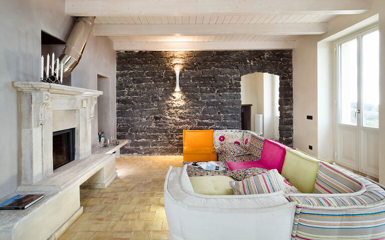 Villa Torre Etnea: Living Room