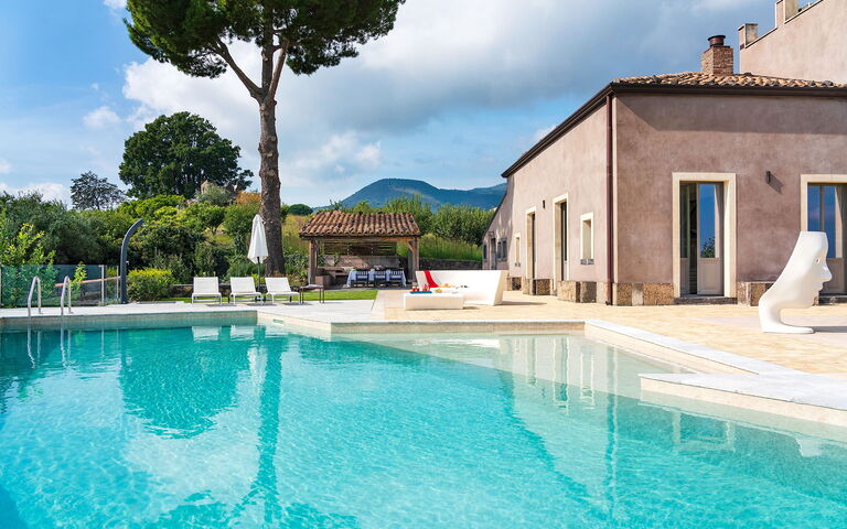 Villa Torre Etnea: Pool