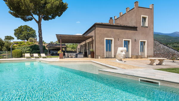 Villa Torre Etnea: Building Exterior, Outdoor, Pool