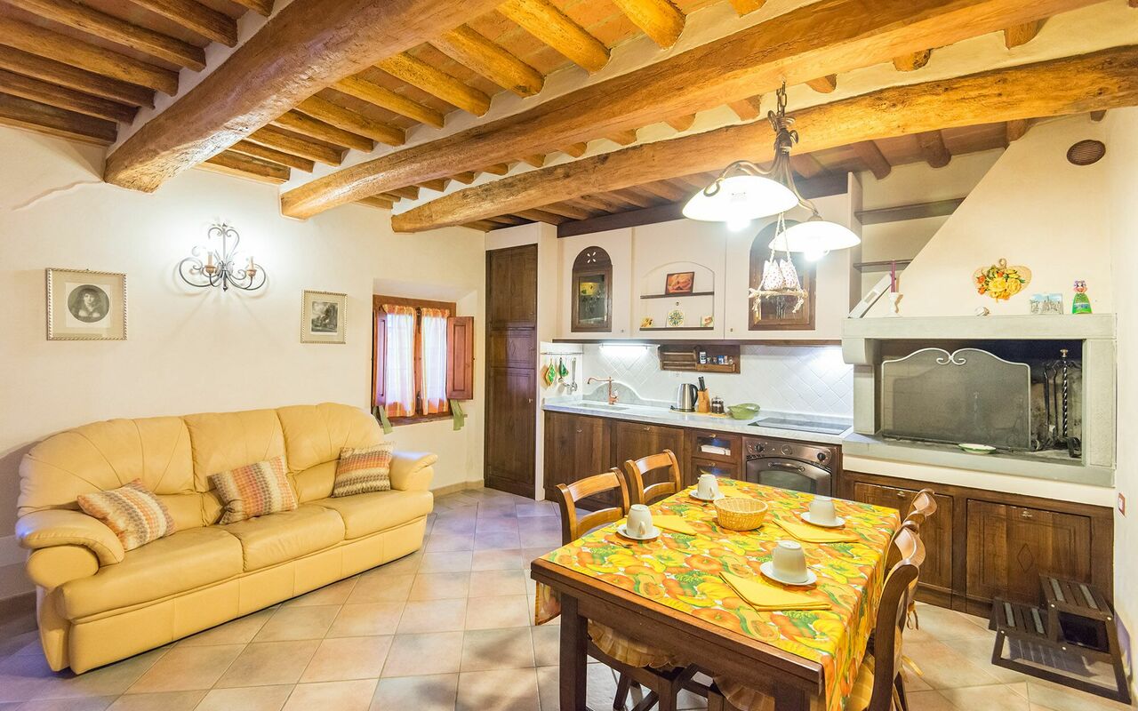 Accommodation Argento: Dining Room, Kitchen, Living Room