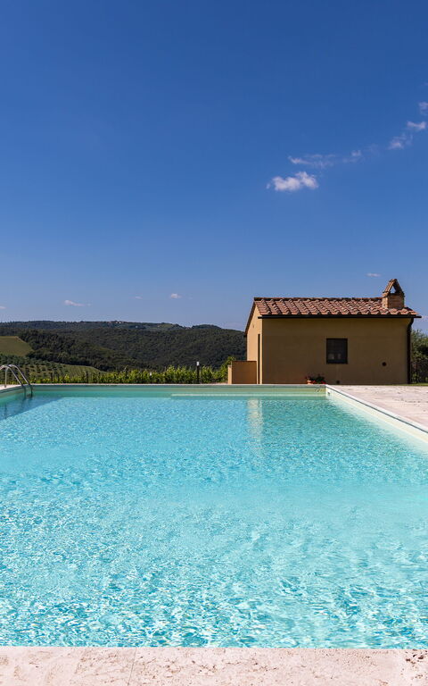 Villa Il Caggio: Building Exterior, Outdoor, Pool, Scenic View