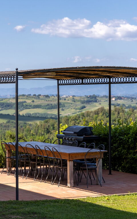 Villa Il Caggio: Balcony / Terrace / Patio, Building Exterior, Outdoor, Scenic View
