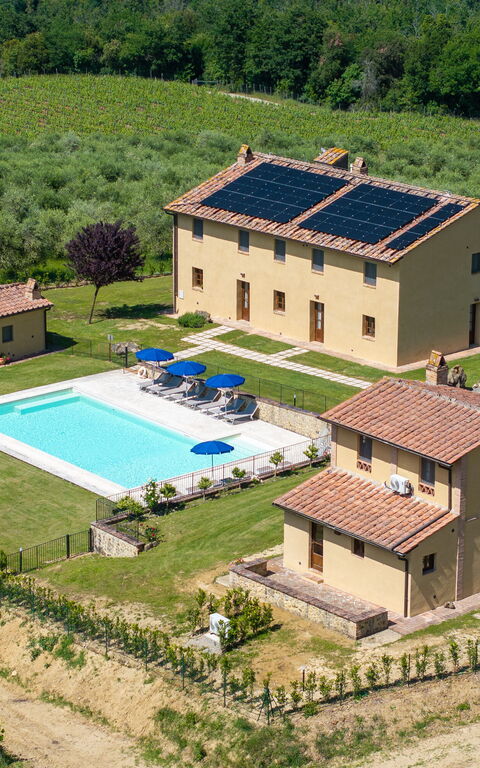 Villa Il Caggio: Building Exterior, Garden, Outdoor, Pool, Scenic View