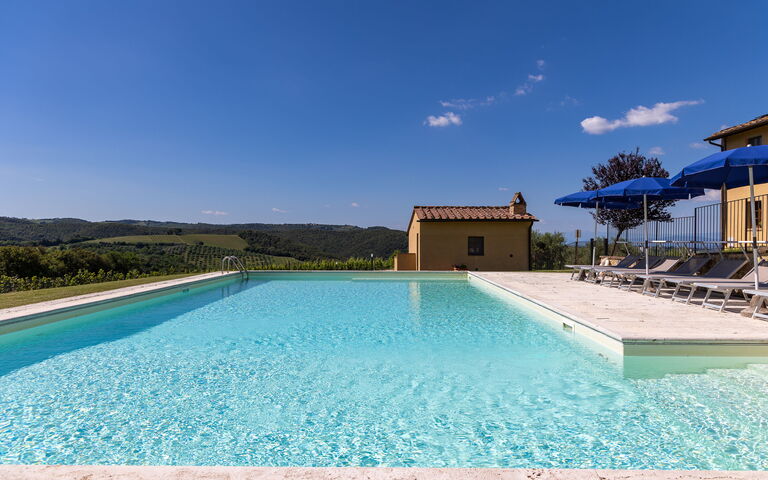 Villa Il Caggio: Building Exterior, Outdoor, Pool, Scenic View