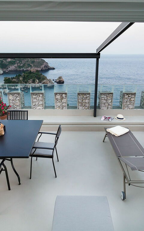 Torre Isola Bella: Balcony / Terrace / Patio