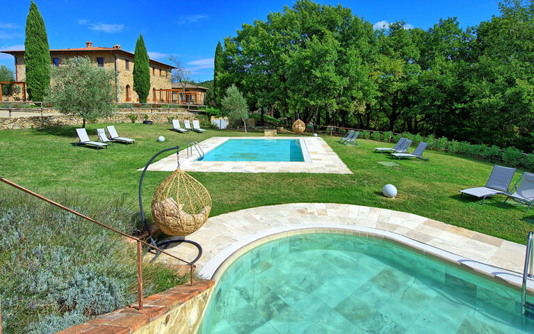 Borgo Mulignone: Garden, Pool